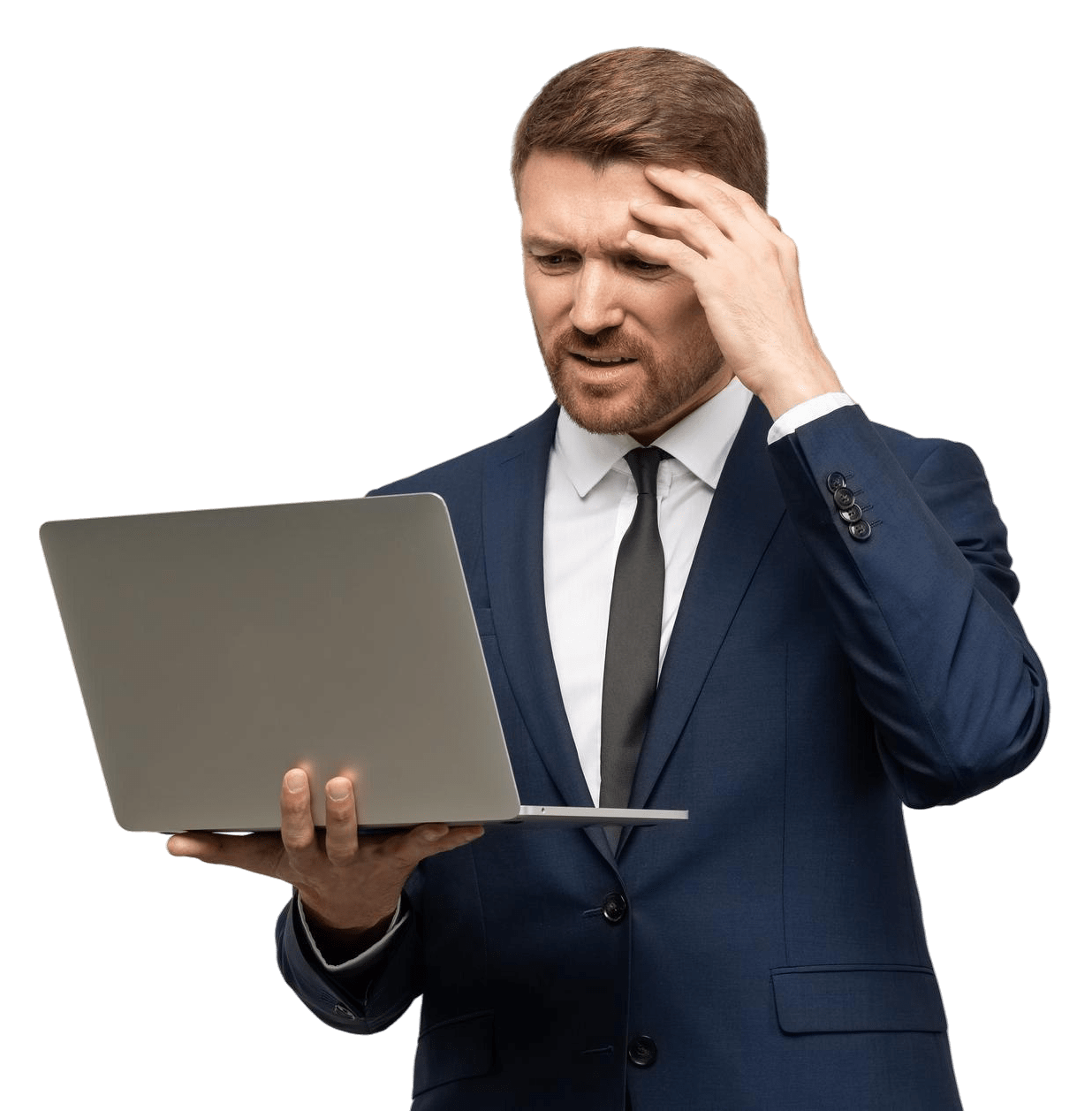 Project manager checking progress on site via laptop, symbolizing coordination, stakeholder alignment, and centralized project control using IntoAEC software.